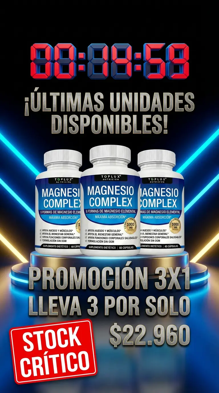 Magnesio Complex 8 Elementos