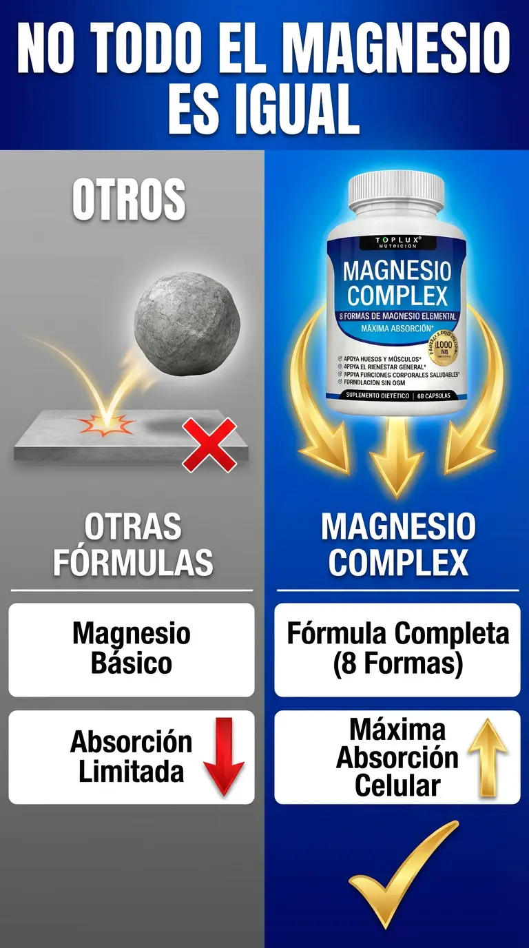 Magnesio Complex 8 Elementos