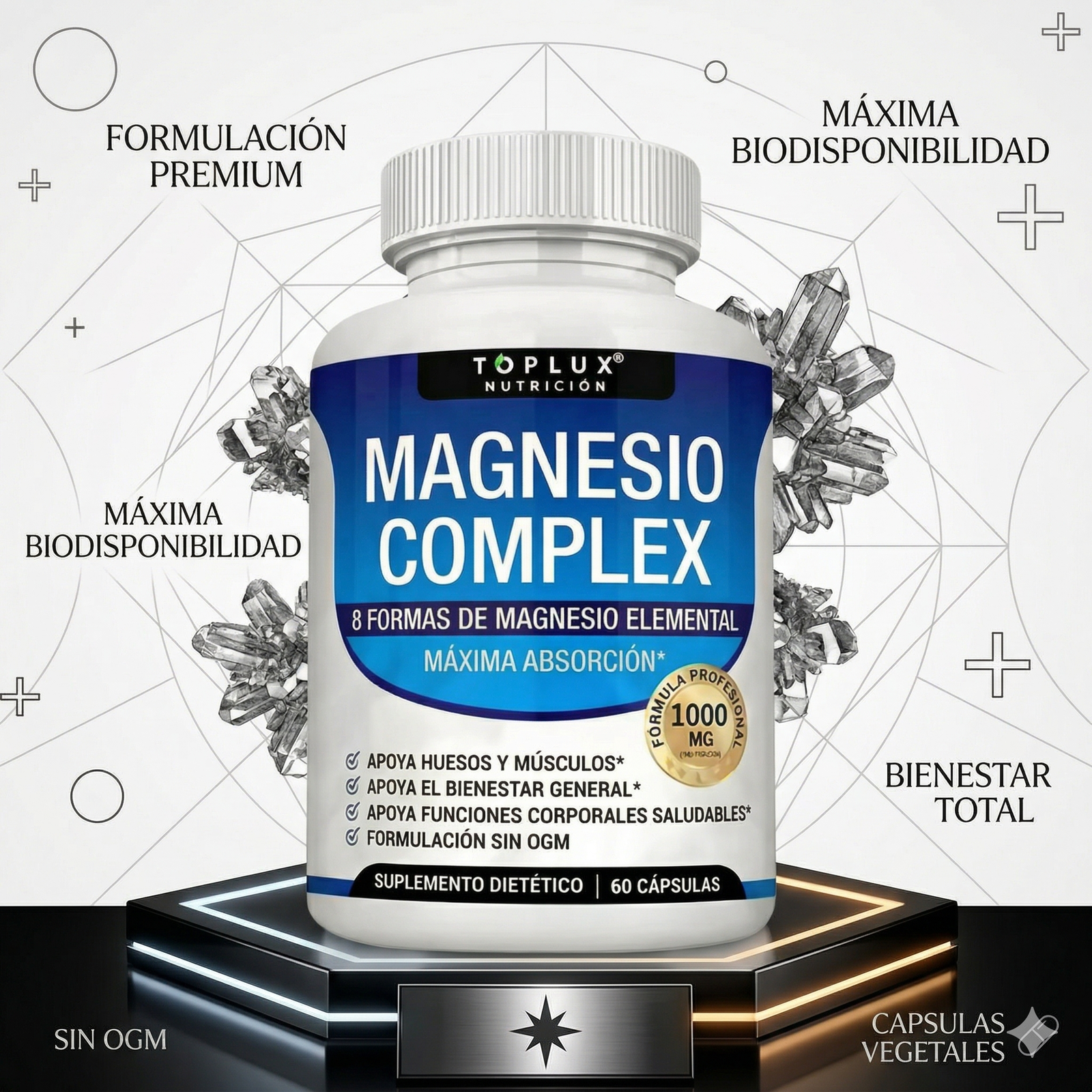 Magnesio Complex 8 Elementos