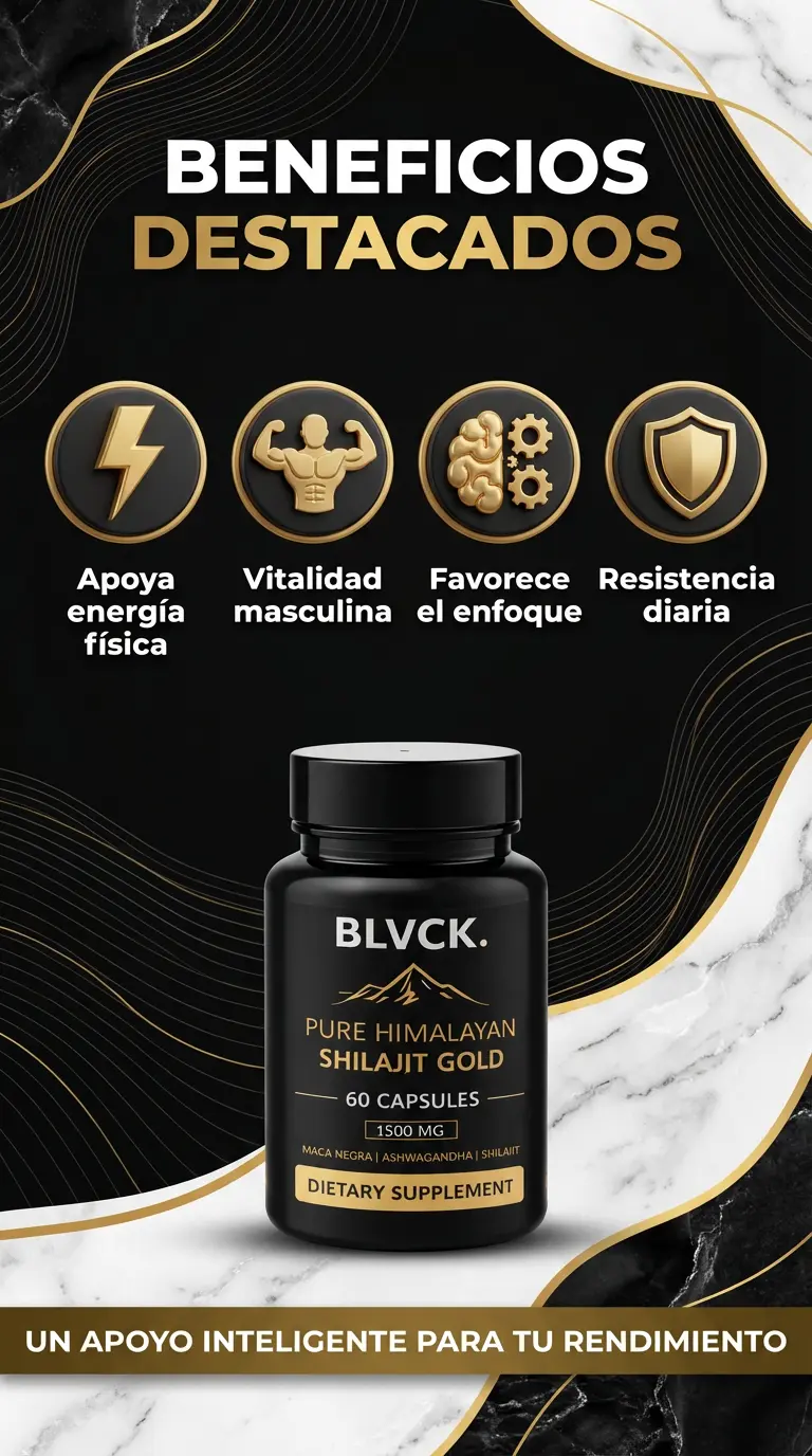 SHILAJIT TESTOSTERONA - (CHAO AL VIAGRA)+ MACA NEGRA