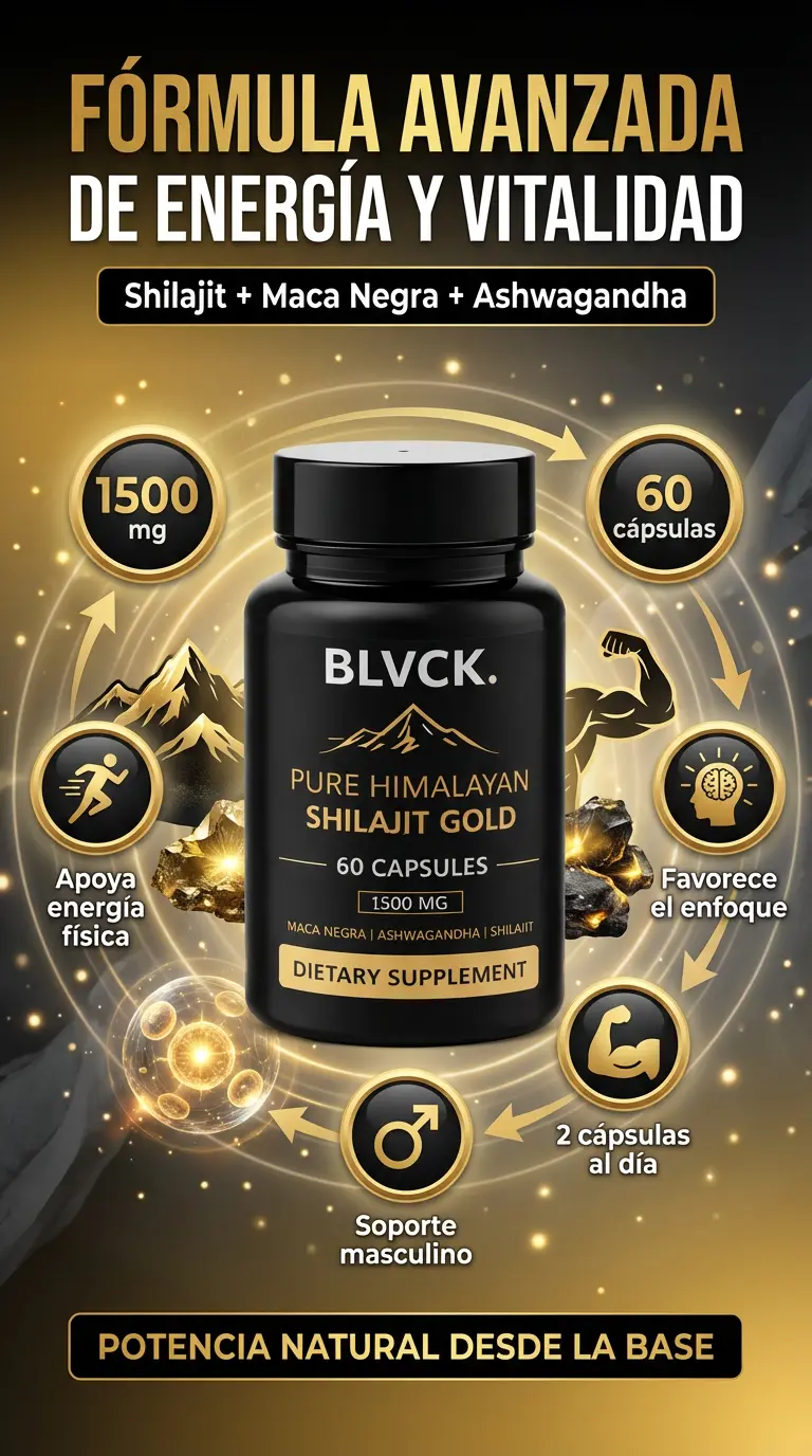 SHILAJIT TESTOSTERONA - (CHAO AL VIAGRA)+ MACA NEGRA